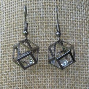 Hexagon Earrings